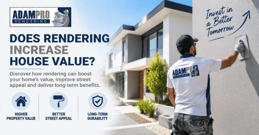 Does Rendering Increase House Value in NSW - adampro rendering services