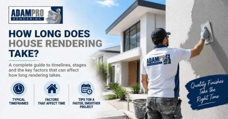 How Long Does House Rendering Take in NSW?