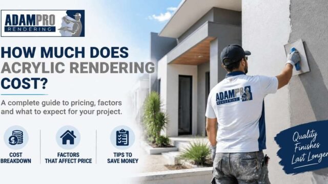 How Much Does Acrylic Rendering Cost in australia - adampro rendering services