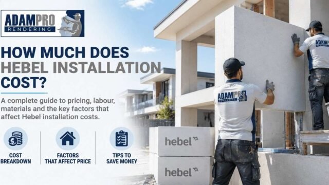 How Much Does Hebel Installation Cost in australia. adam pro.