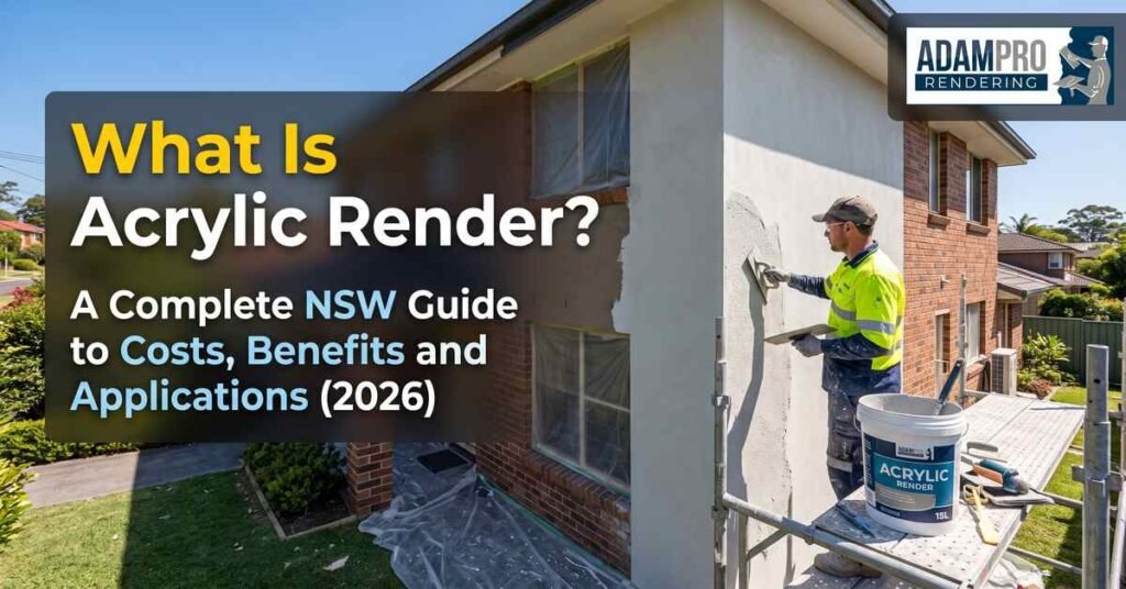 What Is Acrylic Render A Complete NSW Guide to Costs, Benefits and Applications (2026)